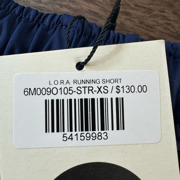 MadHappy LORA Running Shorts in Blue NWT - Picture 3 of 4